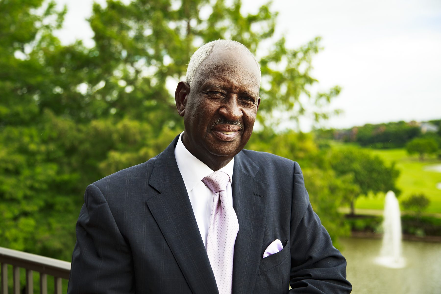 Wilbur Crossley at a private club terrace